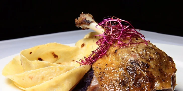 Francúzske 3–chodové menu v Brasserie La Marine