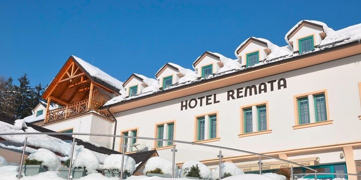 Wellness pobyt a lyžovačka v Hoteli Remata***