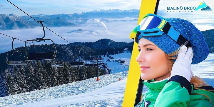 Celodenný skipass do lyžiarského strediska Malinô Brdo