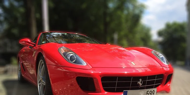 Jazda snov na Lamborghini Gallardo LP560-4 a Ferrari 599GTB