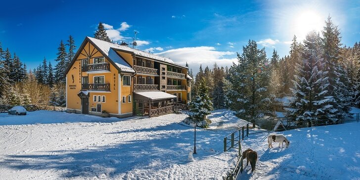 Pobyt s polpenziou a wellness pre 2 osoby v novom horskom hoteli Orešnica***