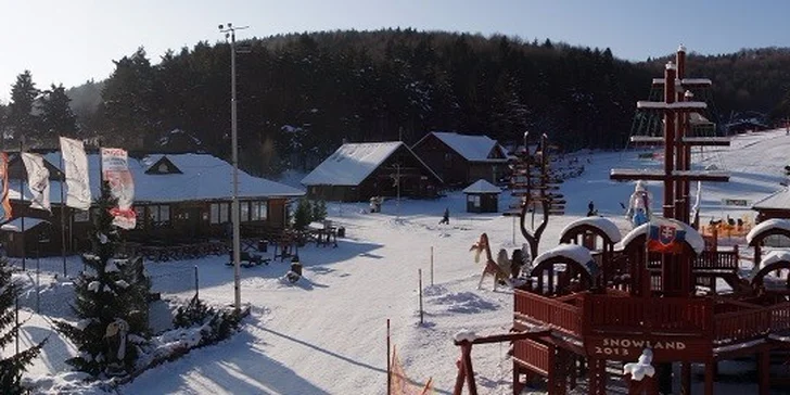 8-hodinový skipas do Snowlandu vo Valčianskej doline