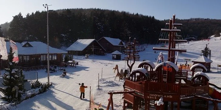 8-hodinový skipas do Snowlandu vo Valčianskej doline