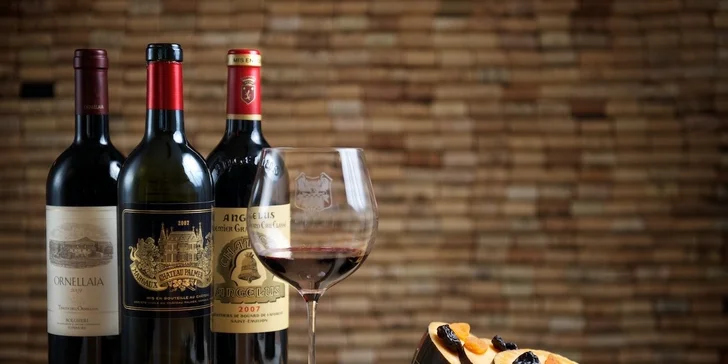 Degustácia svetovo ocenených vín so somelierom WINE EXPERT