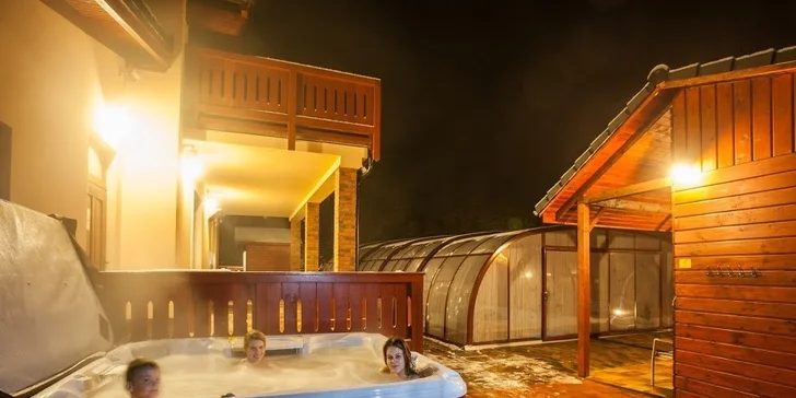 Wellness pobyt v penzióne Motýľ*** pri Bešeňovej. Dieťa do 12 rokov zadarmo!