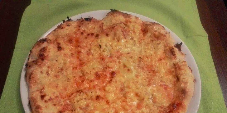 Vyberte si zo 4 druhov pizze a nápoj k tomu máte grátis