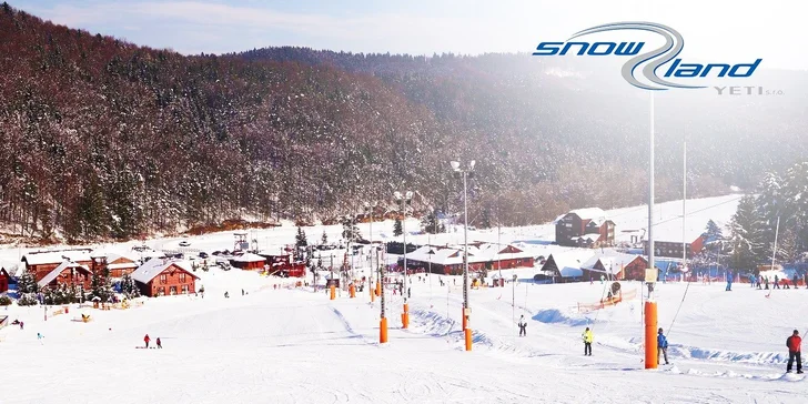 8-hodinový skipas do Snowlandu vo Valčianskej doline