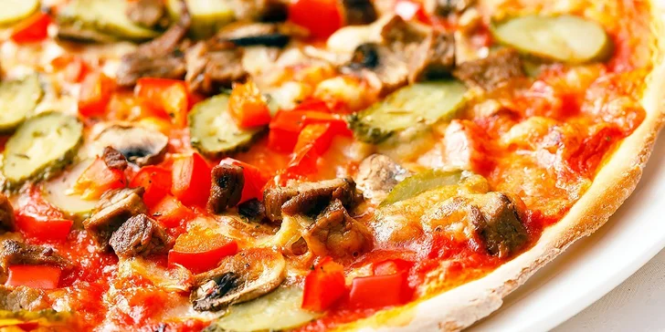 Vyberte si zo 4 druhov pizze a nápoj k tomu máte grátis