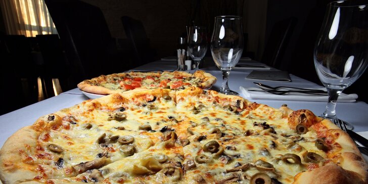 2 poriadne pizze podľa vašej chuti bez rezervácie