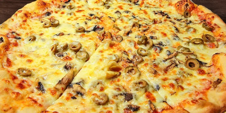 2 poriadne pizze podľa vašej chuti bez rezervácie