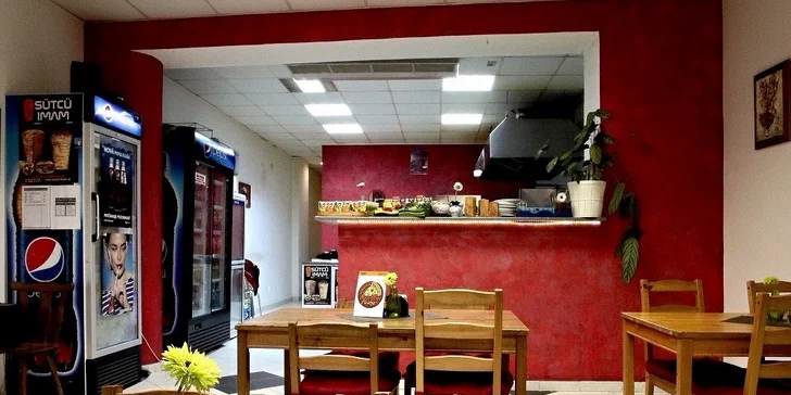 2x vynikajúci kurací kebab v placke pre dvoch