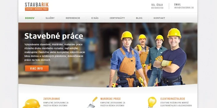 Tvorba profesionálnej web stránky či e-shopu