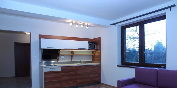 Silvester alebo vianočné prázdniny v nových moderne zariadených apartmánoch v TOP stredisku JASNÁ