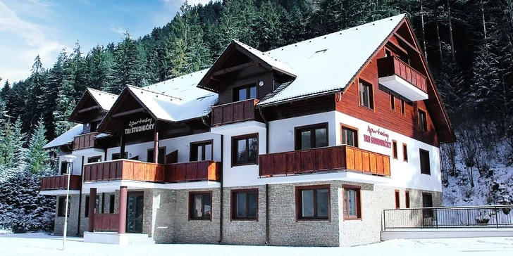 Zimný pobyt v moderných apartmánoch v Demänovskej Doline pre páry aj rodiny s možnosťou výhodných skipassov
