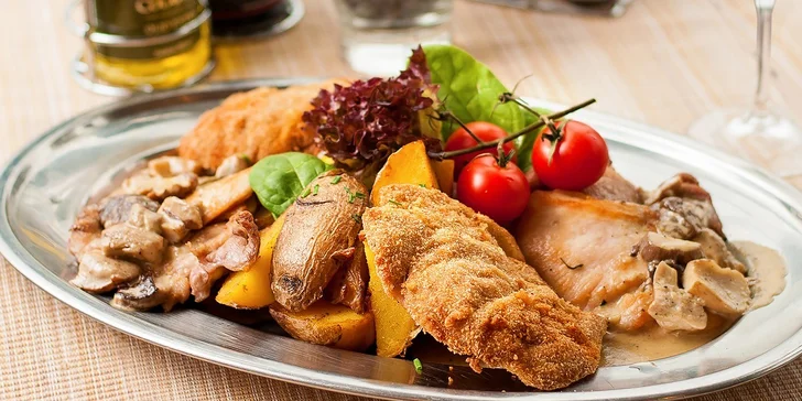 Pochutnajte si na výdatnej mäsovej mise pre 2 osoby!