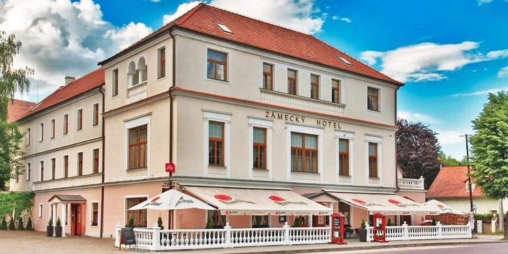 Rozprávkový pobyt v Zámockom hoteli s polpenziou na Vranove