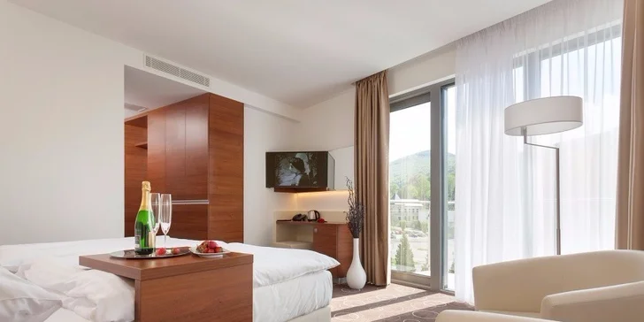 Wellness & Spa pobyt v hoteli PANORAMA**** v centre kúpeľneho mesta Trenčianske Teplice
