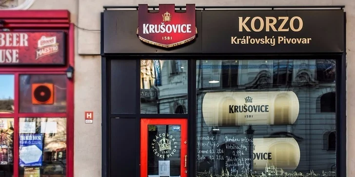 Vyberte si z 5 druhov pizze v Beer House alebo v Korze