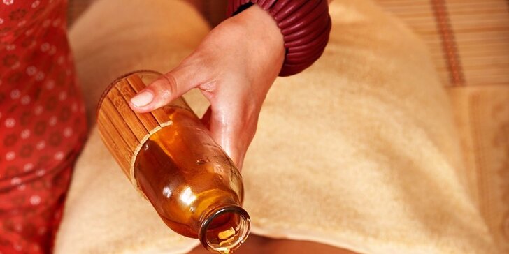 Terapeutická masáž s využitím unikátnych BIO olejov