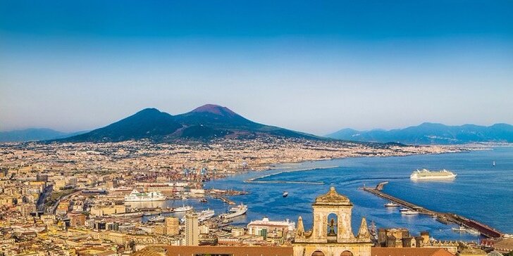 Poznávací zájazd Južné Taliansko – Kampánia – Neapol, ostrov Capri, mestečko Positano, Pompeje a sopka Vezuv