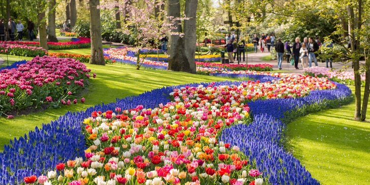 Poznávací zájazd na 4 alebo 5 dní do Amsterdamu, na výstavu kvetov Keukenhof a do Bruselu alebo Bruggy podľa výberu