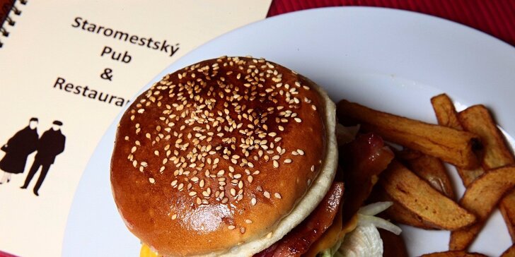 Najchutnejšie hamburgre v Starom Meste - v ponuke aj 800 g macek!