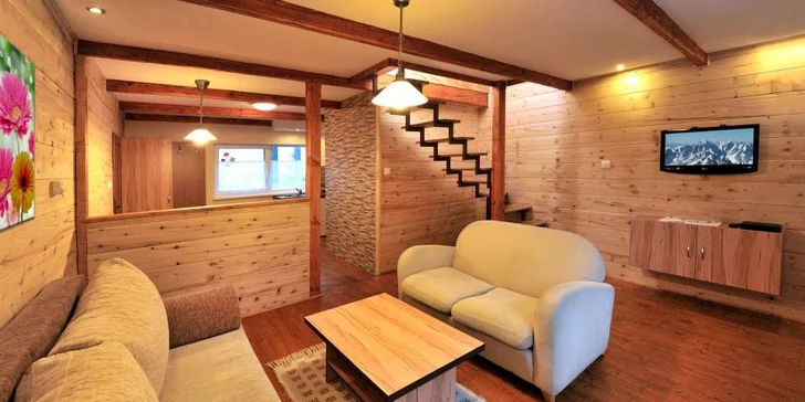 Pobyt vo Vysokých Tatrách pre 2 - 4 osoby v komfortných štúdiách, apartmánoch, chatkách alebo domčekoch