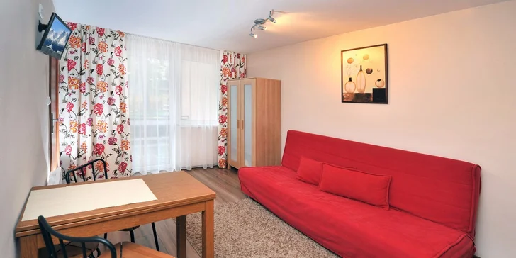 Pobyt vo Vysokých Tatrách pre 2 - 4 osoby v komfortných štúdiách, apartmánoch, chatkách alebo domčekoch