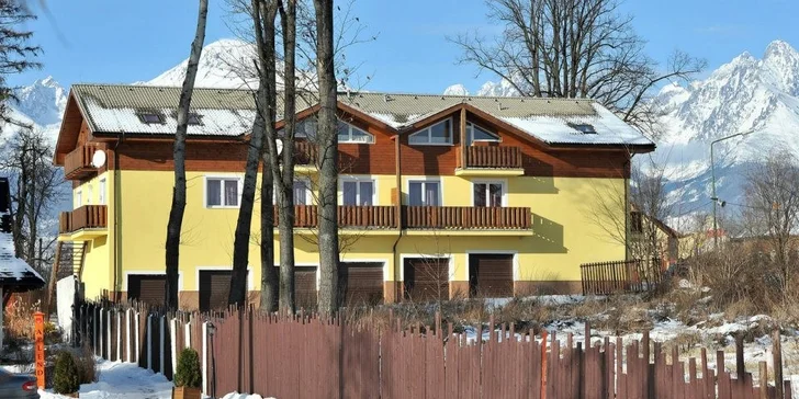 Pobyt vo Vysokých Tatrách pre 2 - 4 osoby v komfortných štúdiách, apartmánoch, chatkách alebo domčekoch