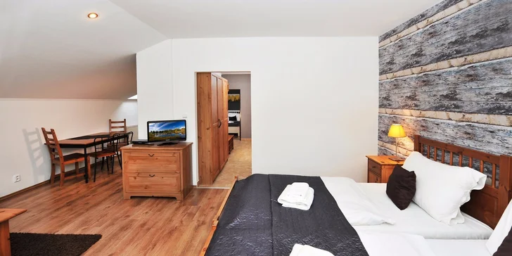 Pobyt vo Vysokých Tatrách pre 2 - 4 osoby v komfortných štúdiách, apartmánoch, chatkách alebo domčekoch