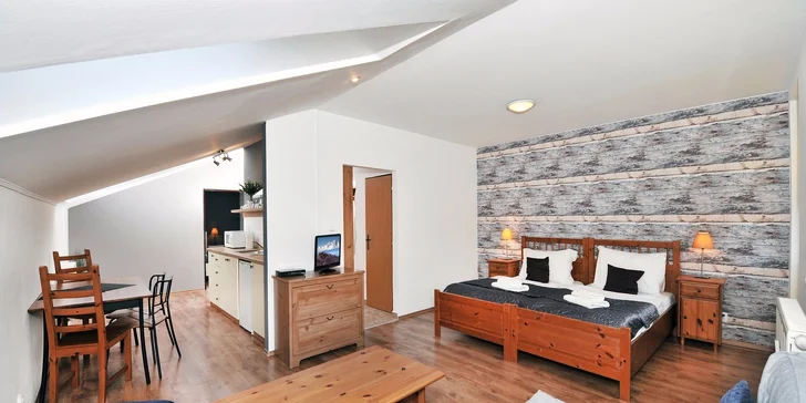 Pobyt vo Vysokých Tatrách pre 2 - 4 osoby v komfortných štúdiách, apartmánoch, chatkách alebo domčekoch