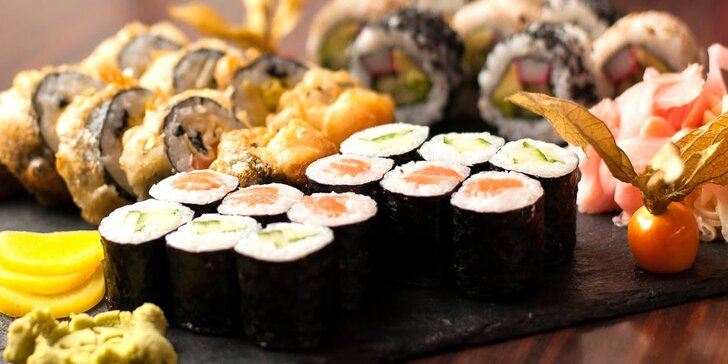 Výborné sushi pre 2 v Osaka sushi bare