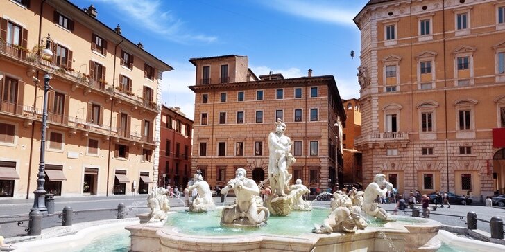 Výlet do Ríma, 5-dňový poznávací zájazd so sprievodcom, ubytovaním a raňajkami.