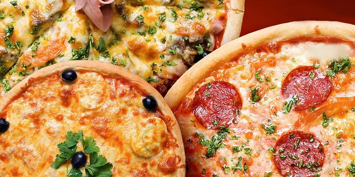 2x na výber z 10 druhov pizze + citronáda pre dvoch