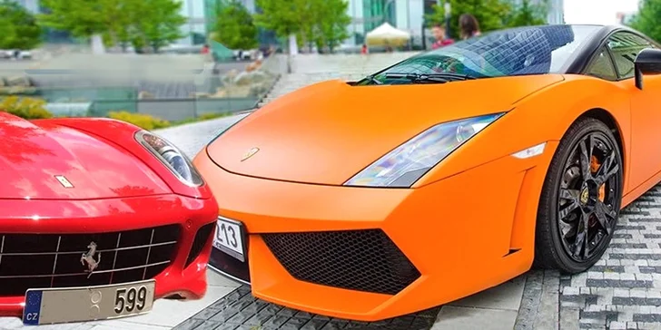 Jazda snov na Lamborghini Gallardo LP560-4 a Ferrari 599GTB
