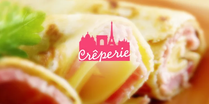 Créperie menu: slaná palacinka, polievka a nápoj v Poluse