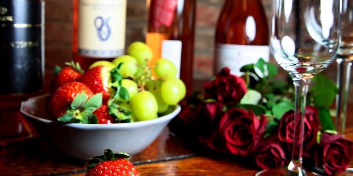 Valentínska degustácia slovenských ružových vín s odborným výkladom someliérky
