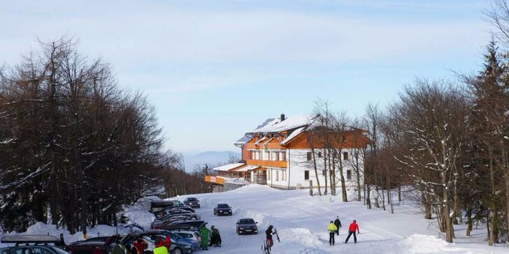 Wellness & Šport alebo Ski pobyt priamo na svahu v novom penzióne GULDINER*** v pohorí Kremnických vrchov vo výške 1205 m n. m.