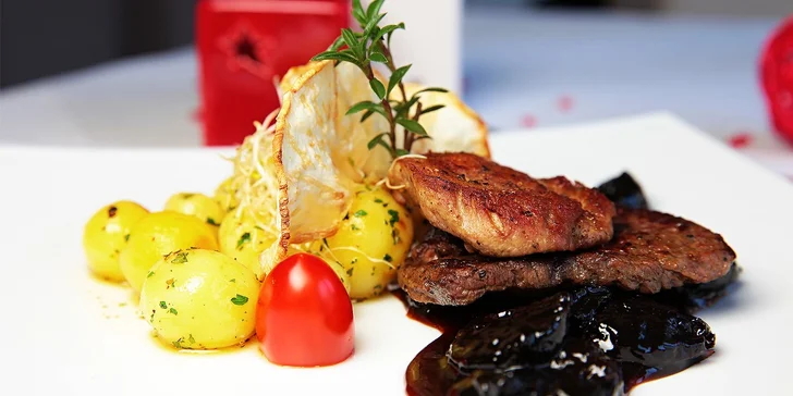 Luxusné menu pre 1 osobu v hoteli Agatka