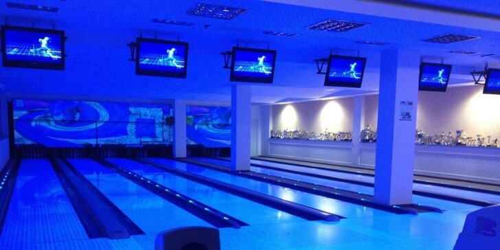 Hodinový prenájom bowlingovej dráhy pre 6 osôb v Ponteo