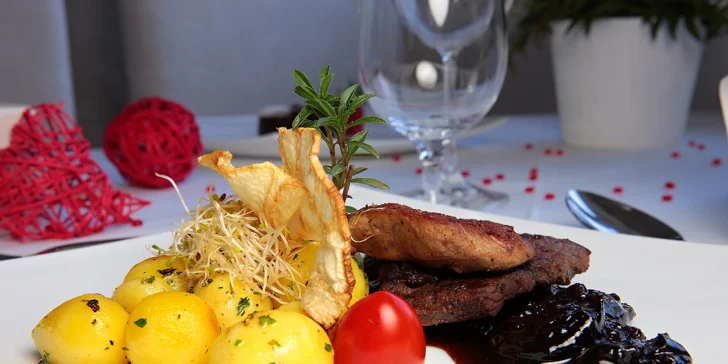 Luxusné menu pre 1 osobu v hoteli Agatka