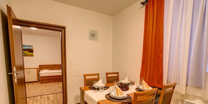Pobyt v Jasnej - moderné, kompletne zariadené apartmány vhodné pre páry aj väčšie rodiny
