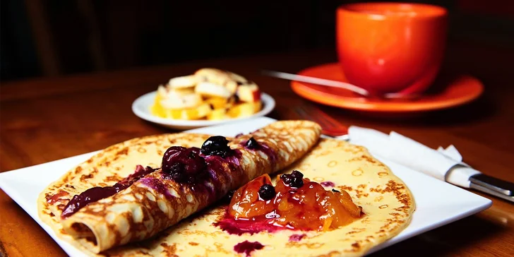 Výdatné raňajkové menu priamo v centre mesta