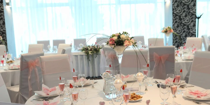 Romantické 3-chodové menu pre 2 osoby s vínom podľa vlastného výberu