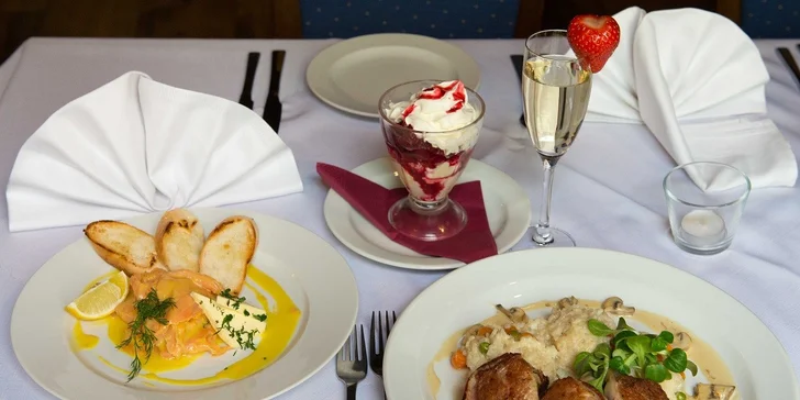 Luxusné trojchodové menu! Ochutnajte lásku!