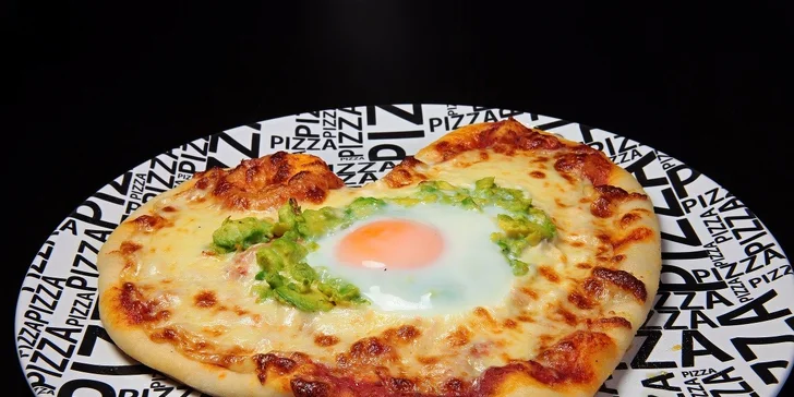 Zamilovaná pizza v tvare srdca!