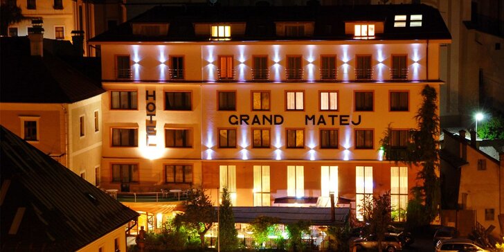 Romantický pobyt v hoteli Grand MATEJ*** v Banskej Štiavnici
