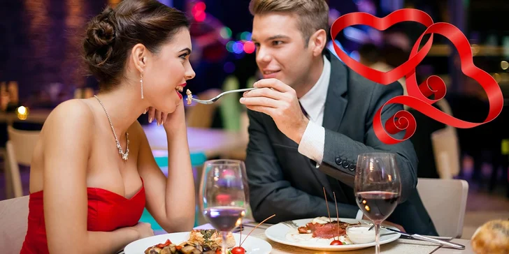 Valentínsky pobyt s gurmánskym romantickým menu a privátnym wellness, pár minút od centra Bratislavy!