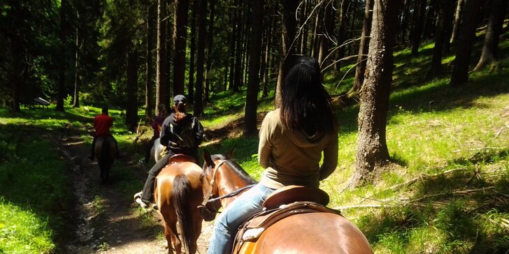 Doprajte si relax v nádhernej prírode, v pokoji a pohode na Ranchi Amadeus s jazdou na koni