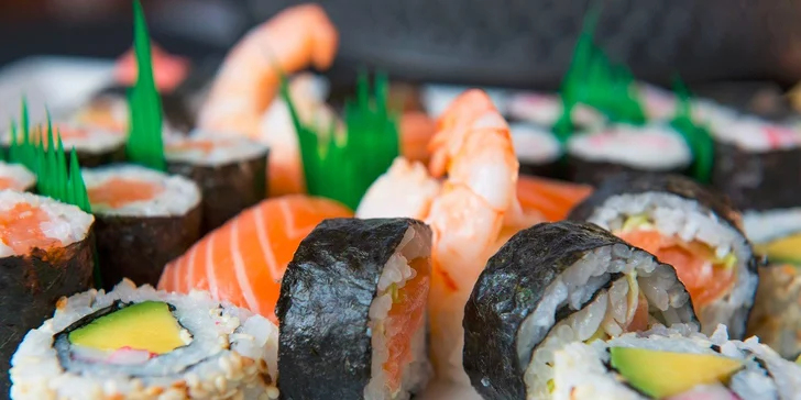 Lahodné sushi menu podľa výberu pre dvoch
